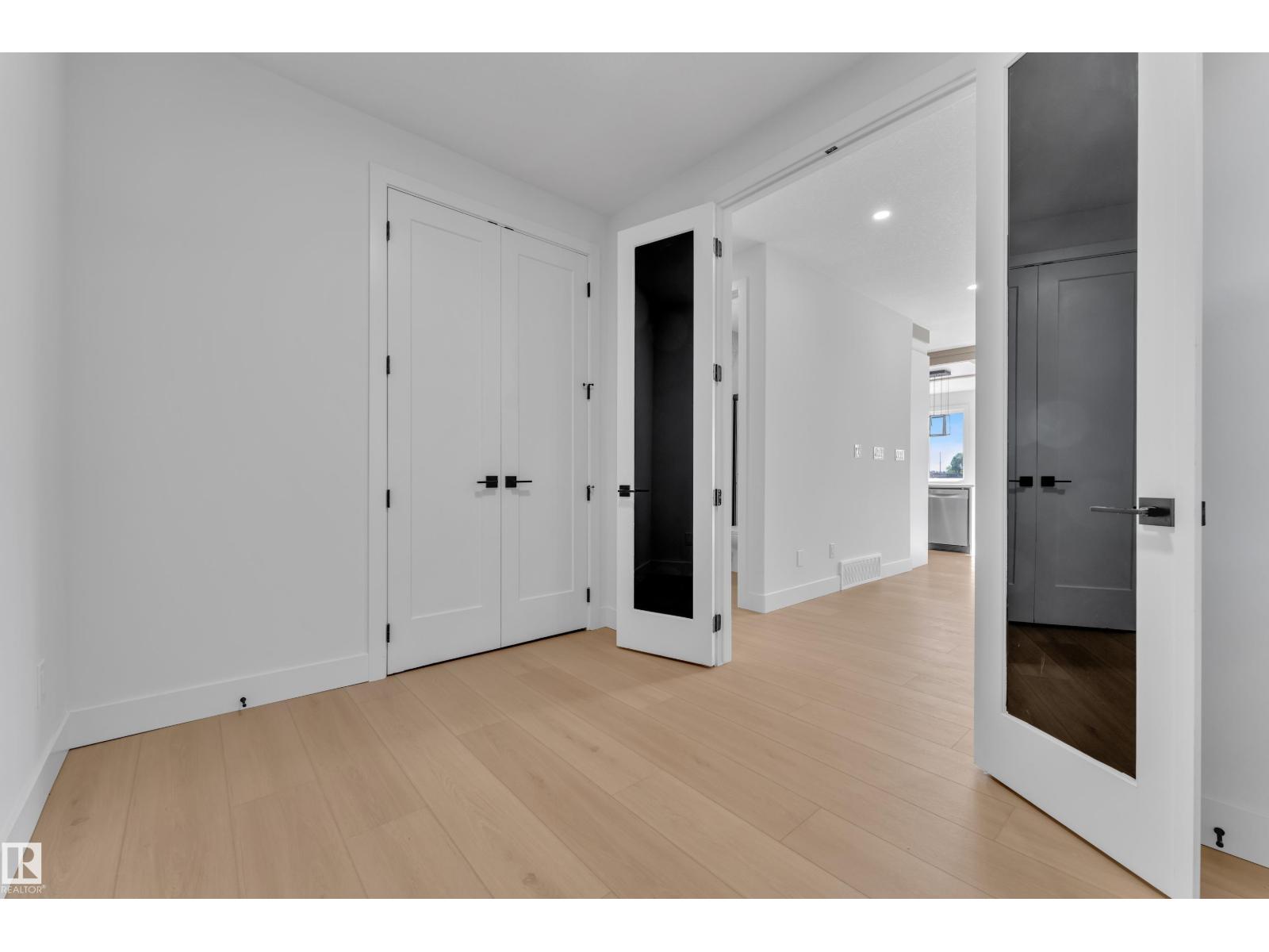 Representative main floor bedroom with double closet, at this finish level